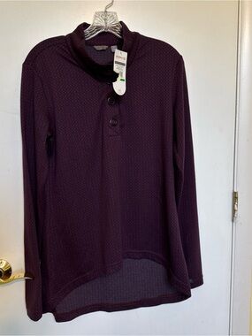 Merrell Indira Snap Placket Sweater In Bourbon/Equinox! Size Large! NWT!